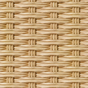 Custom Willow Straw Top Down Bottom Up Bamboo Shades - Straw woven bamboo material close-up