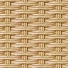 Custom Willow Straw Top Down Bottom Up Bamboo Shades - Straw woven bamboo material close-up
