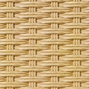 Custom Willow Wheat Woven Bamboo Shades - Wheat woven bamboo material close-up