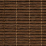 Ramie Reed Bamboo Shades - Smoked Walnut RS408-7 material swatch