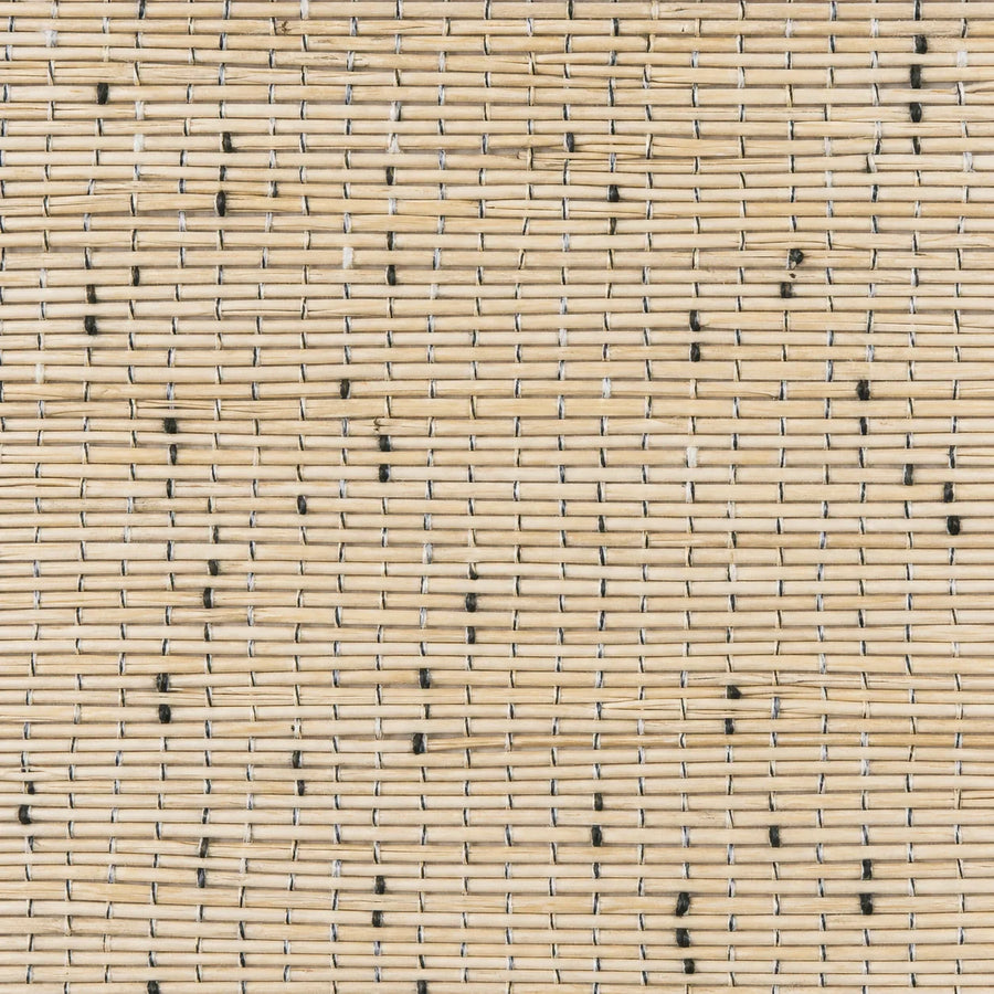 Custom Ivy Freckle Woven Bamboo Shades - Freckle woven bamboo material close-up