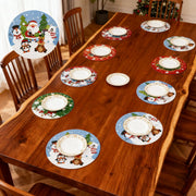 Christmas Cup Coasters for Drink Set of 2 - Fredesigner