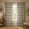 Window Plaid Curtains Windowpane Plaid Curtains Genia - Fredesigner