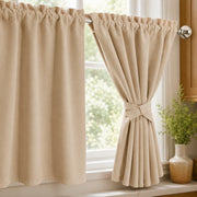 Velvet Kitchen Window Cafe Curtains  Bolonia - Fredesigner