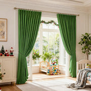 Children's Christmas curtains