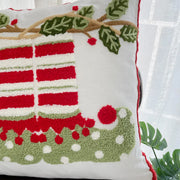 Linen Christmas Pillow Covers - Fredesigner