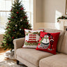 Linen Christmas Pillow Covers - Fredesigner