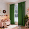 Christmas blackout curtains childrens room