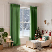Christmas blackout curtains for kids room