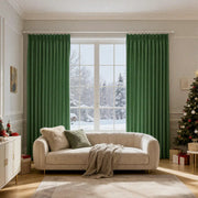 Christmas curtain designs for living room