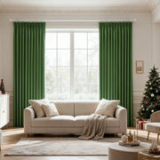 Christmas curtains for living room ideas