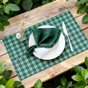 Cloth Napkins Green Fall Thanksgiving Washable - Fredesigner