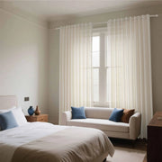 Custom bedroom curtains