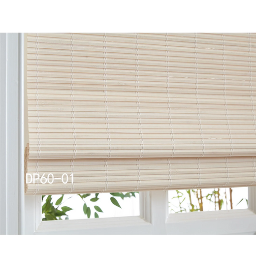 Bamboo Roman Shade Blind for Bathroom DP60-01 - DP60-01 browser generated product photo