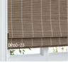 Cordless Bamboo Roman Shades DP60-01/23 - Fredesigner