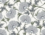 Flower Curtains for Bedroom Flower Pattern Curtains Dahlia - Fredesigner