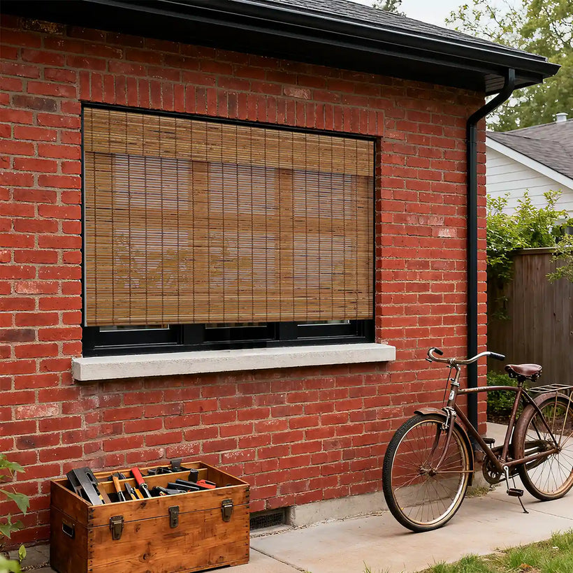 Bamboo Woven Shades For Patio 