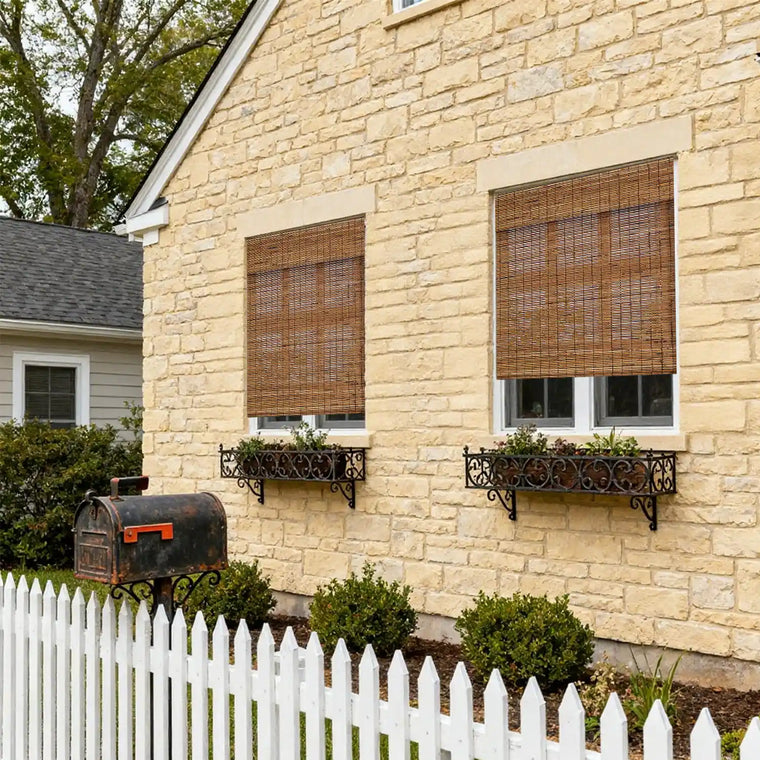 Bamboo Woven Shades For Patio 