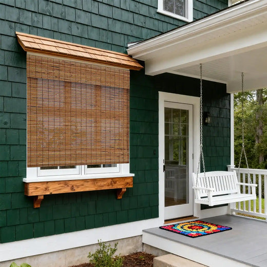 Bamboo Woven Shades For Patio 