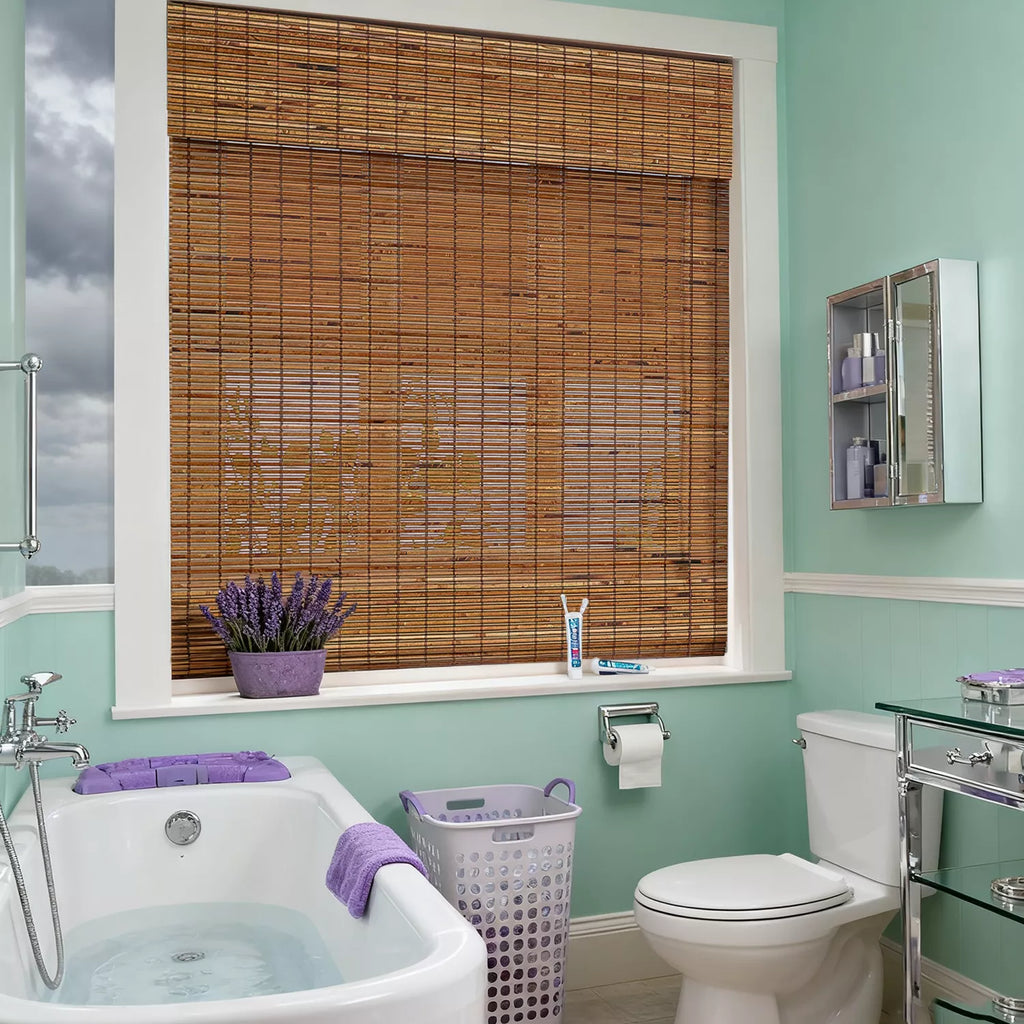 Light-Filtering Blinds For Bathroom