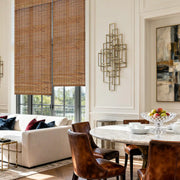 Decorative Valance-Matched Blinds 
