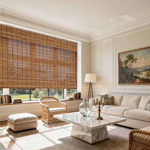 Child-Safe Cordless Blinds for Living Room
