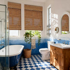 Light-Filtering Blinds For Bathroom