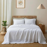 Breathable Bedding for Large Beds Sheet Set - Fredesigner