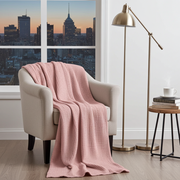 100% Cotton Blankets for Couch Breathable Gauze - Fredesigner