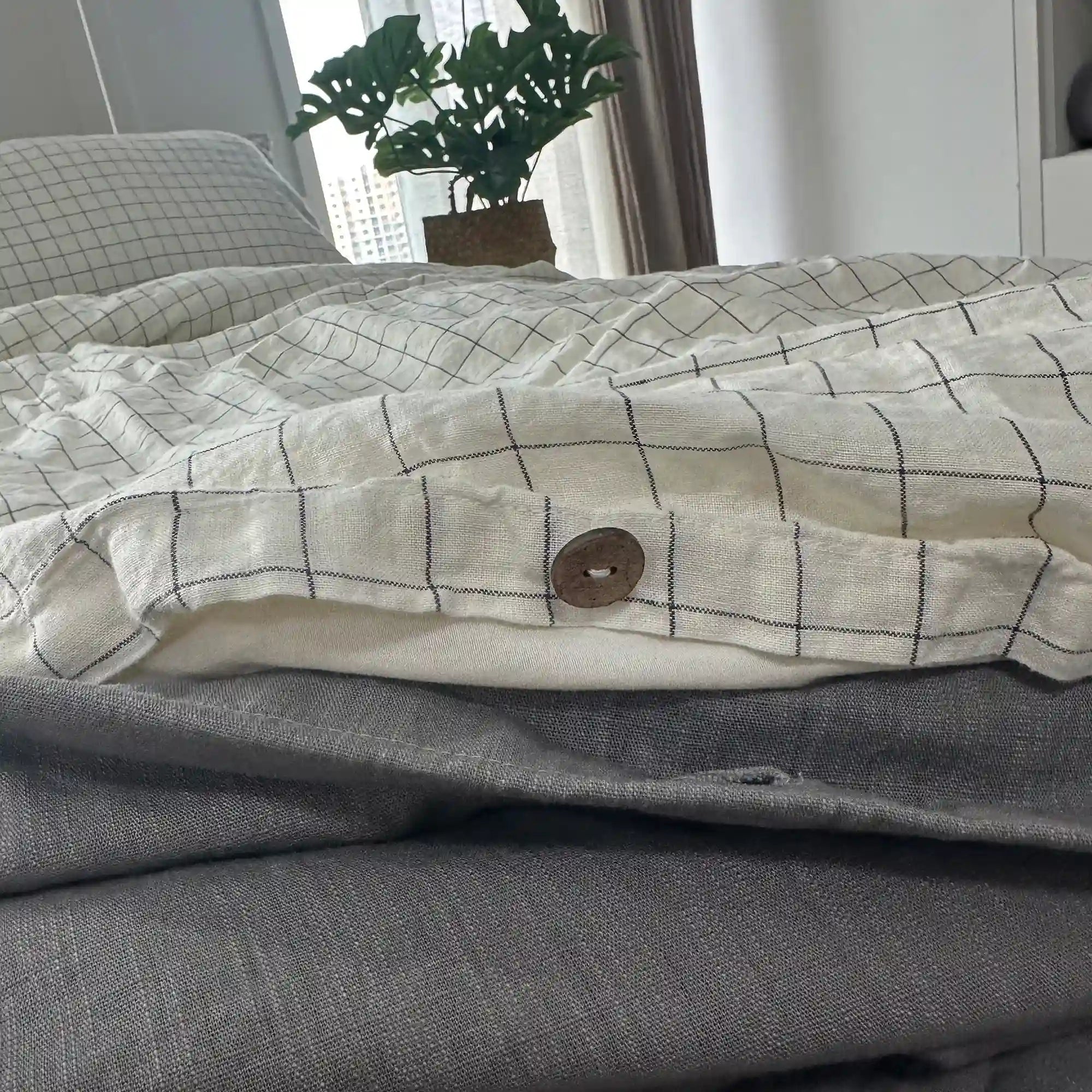 Plaid Duvet Cover