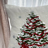 Christmas Color Block Print Pillowcase - Fredesigner