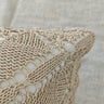 Milk Tea Clover Woven Pillowcase - Fredesigner
