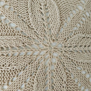 Milk Tea Clover Woven Pillowcase - Fredesigner