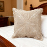 Milk Tea Clover Woven Pillowcase - Fredesigner