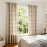 Neutral Plaid Curtains Modern Plaid Curtains Berge - Fredesigner