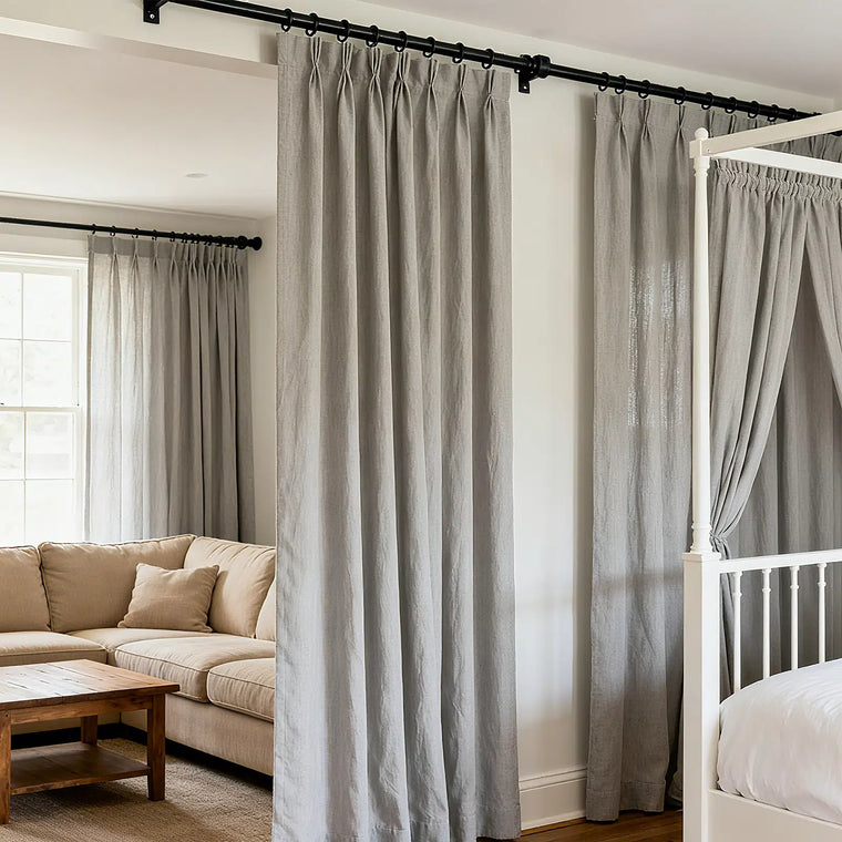 Room divider curtain