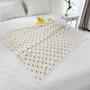 Red Rainbow Kids' Gauze Blanket - Fredesigner