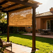 Outdoor Curtain Bamboo Drapes Curtains - Hundred - Fredesigner