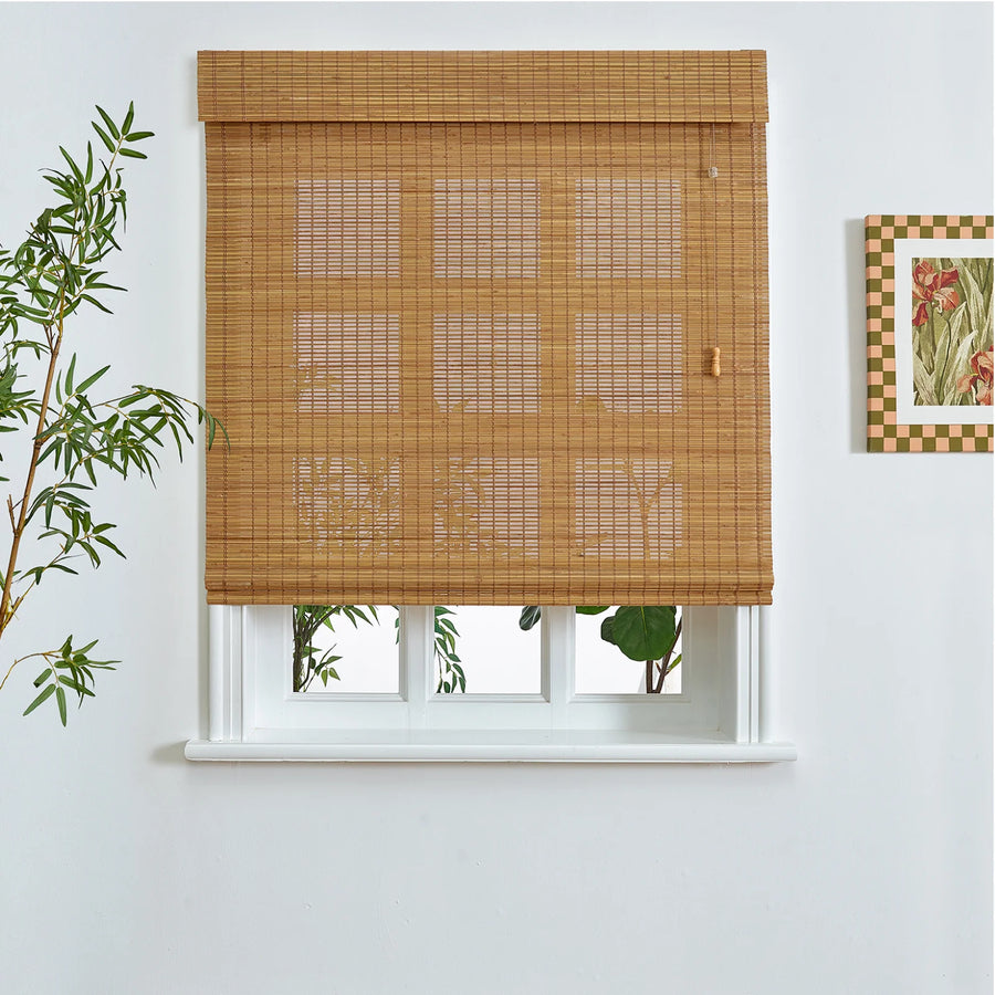 indoor bamboo shades