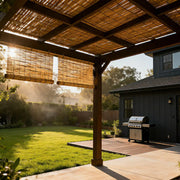 Outdoor Curtain Bamboo Drapes Curtains - Hundred - Fredesigner