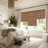 Custom 100% Bamboo Roman Shade Blind for Windows or Doors【2025- E394】