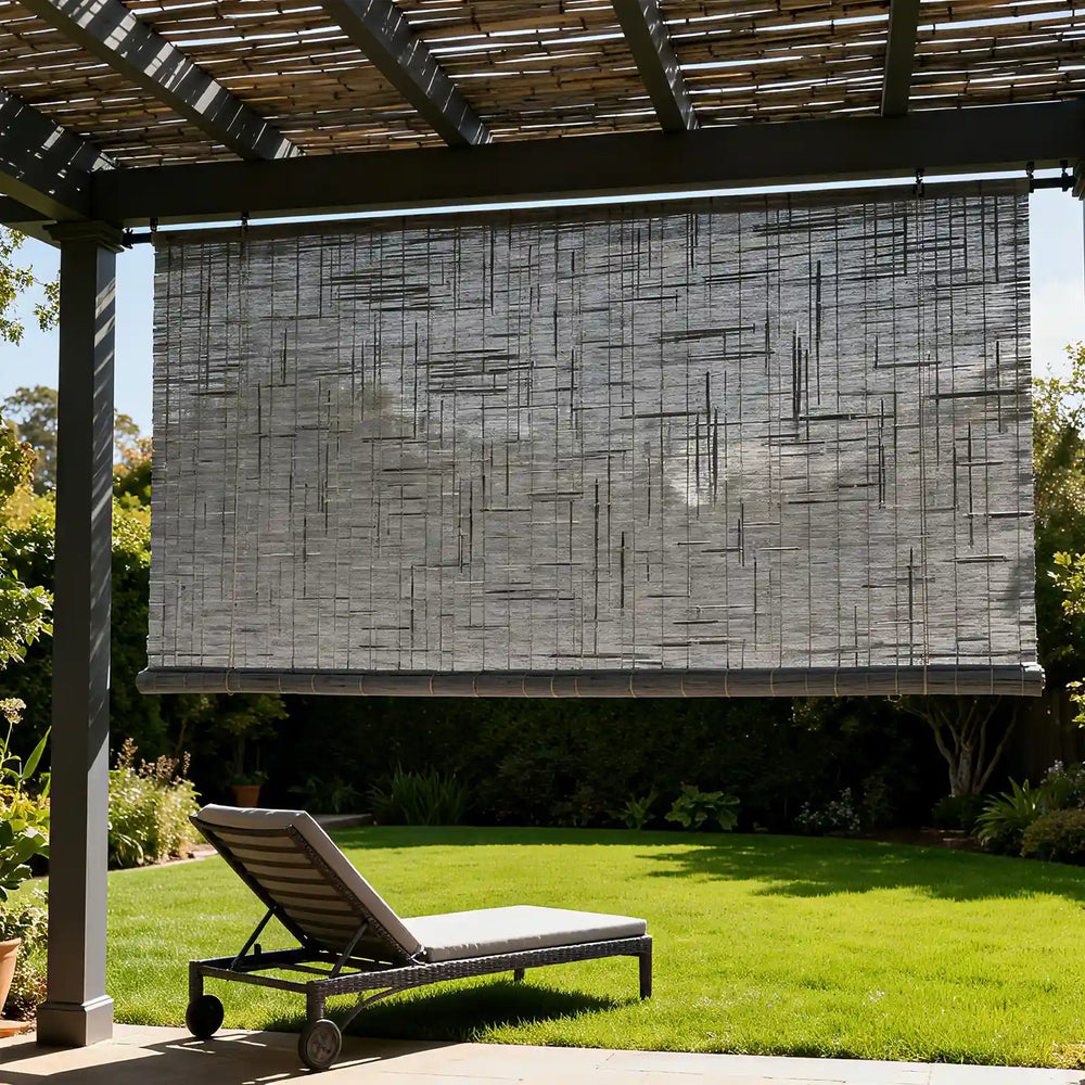 Outdoor Curtain Bamboo Shades - Hundred - Fredesigner
