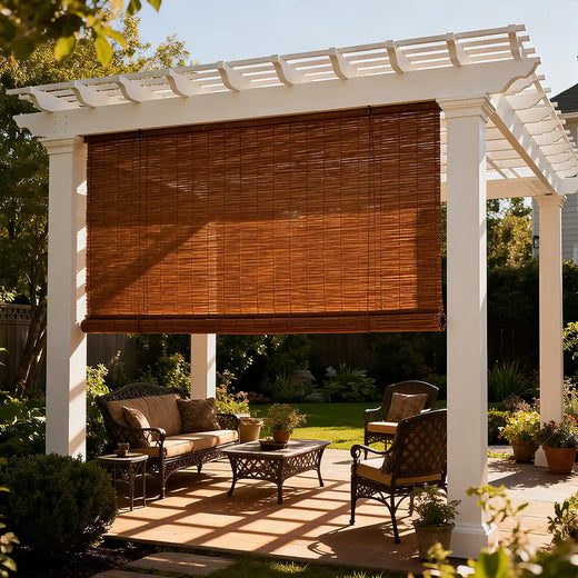 Outdoor Curtain Bamboo Shades - Hundred - Fredesigner