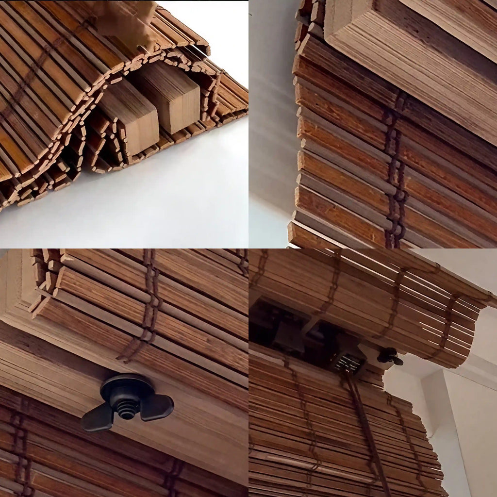 bamboo window shade
