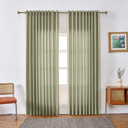 Linen Grommet Blackout Curtains Moab custom curtain by Fredesigner