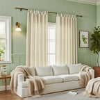 bedroom window curtains
