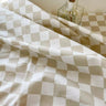Beige Checkered Tablecloth Tables Plaid - Fredesigner