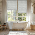 Custom 20%Bamboo 80%Paper Roman Shade Blind for Windows or Doors【2025-DC07-01/22】
