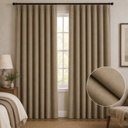 Made Black - Light Blocking, Perfect for Media Rooms &... - Khaki browser generated product photo