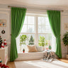 Christmas Velvet Curtains for Living Room Bolonia - Fredesigner